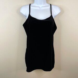 Loft Womens Whimsigoth Fairy Grunge Velvet Tank Top Size M Neutral Capsule Tunic